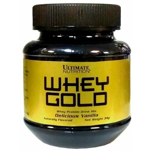 Ultimate Nutrition, Whey Gold (34 г) (шоколад)