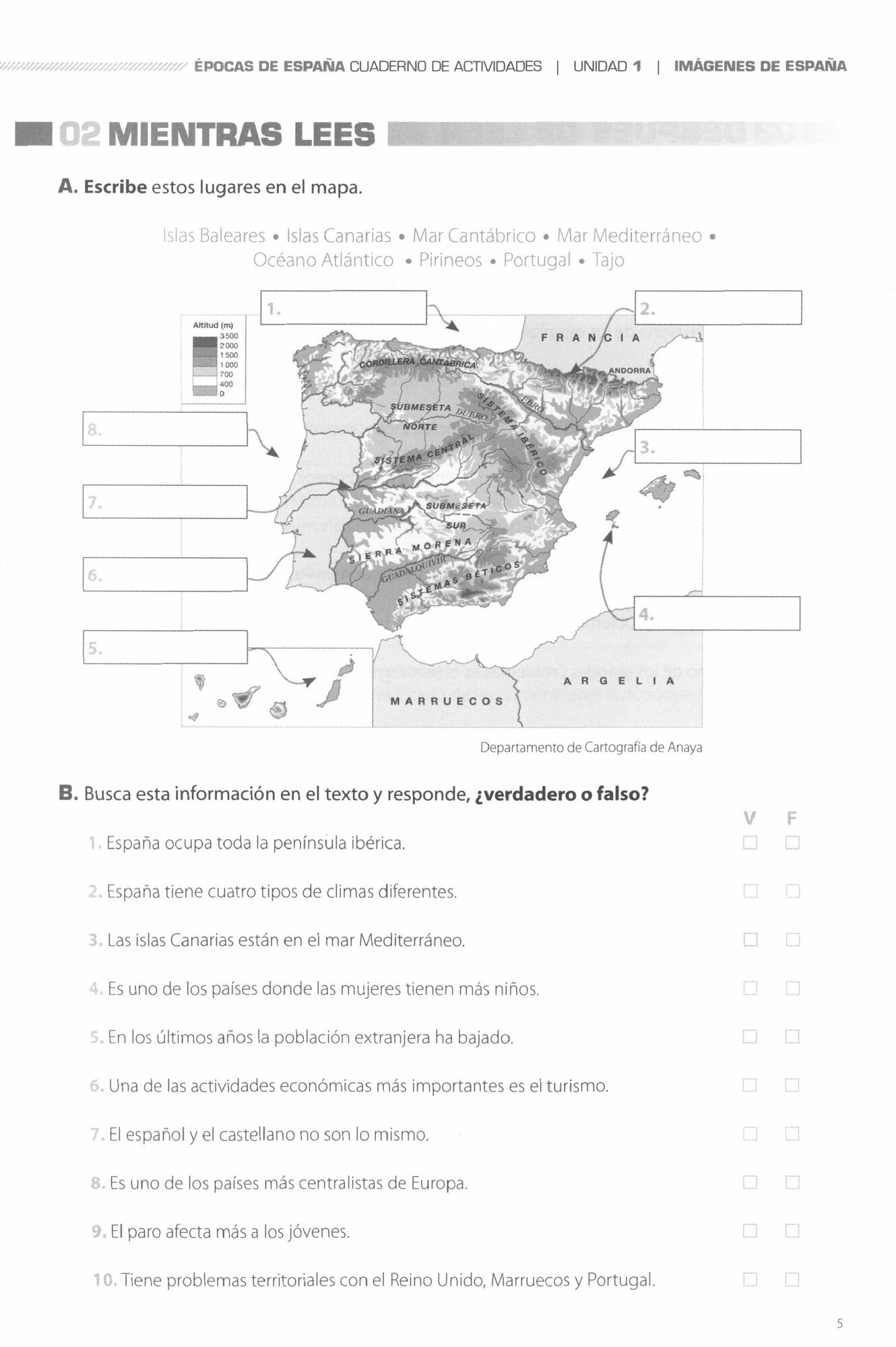 Épocas de España. Cuaderno de actividades - фото №2
