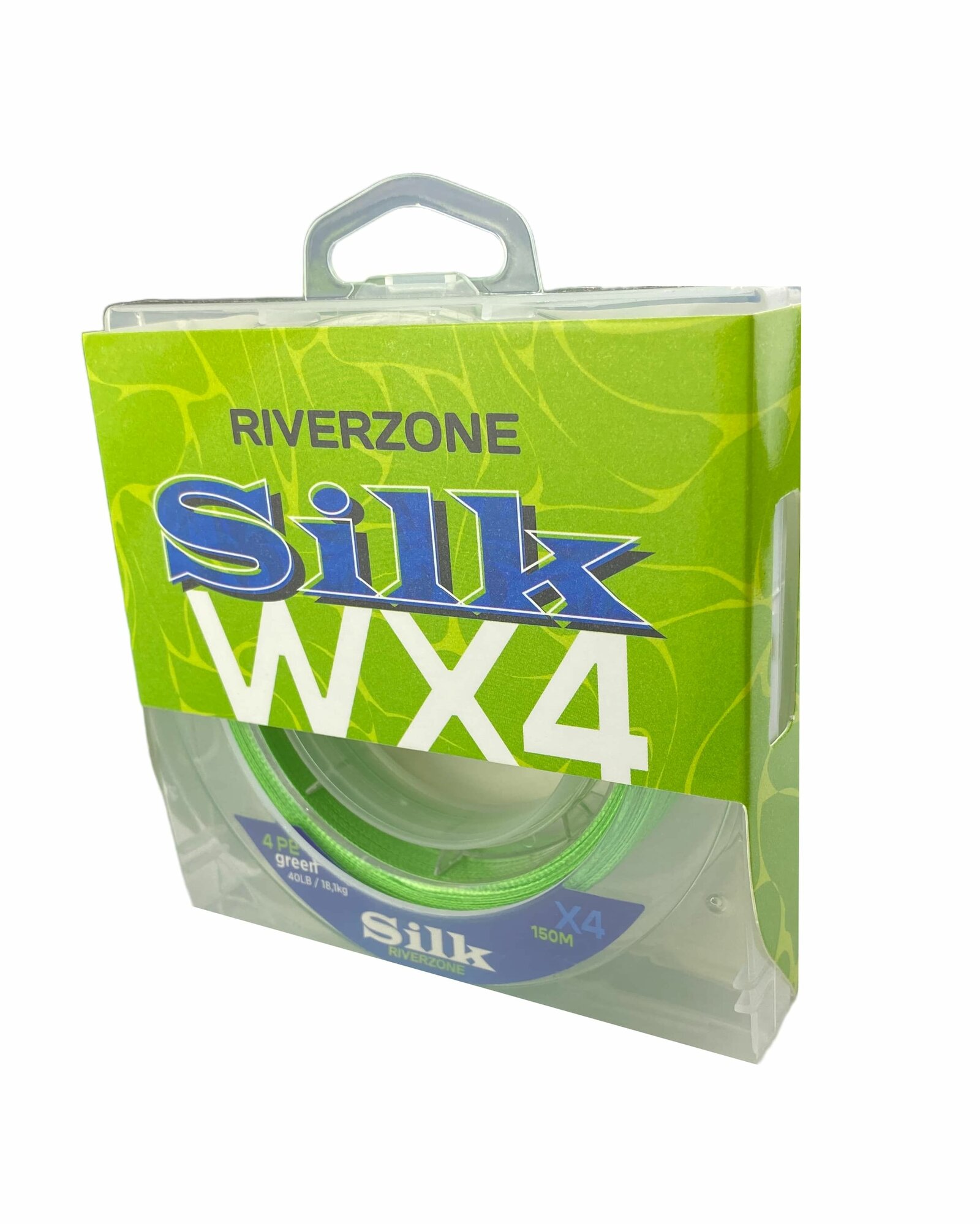 Шнур Riverzone Silk WX4 PE 4,0 150м Green — фото 1