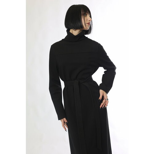 Платье Modetta Style, размер 48, черный плащ modetta style размер 48 черный бежевый