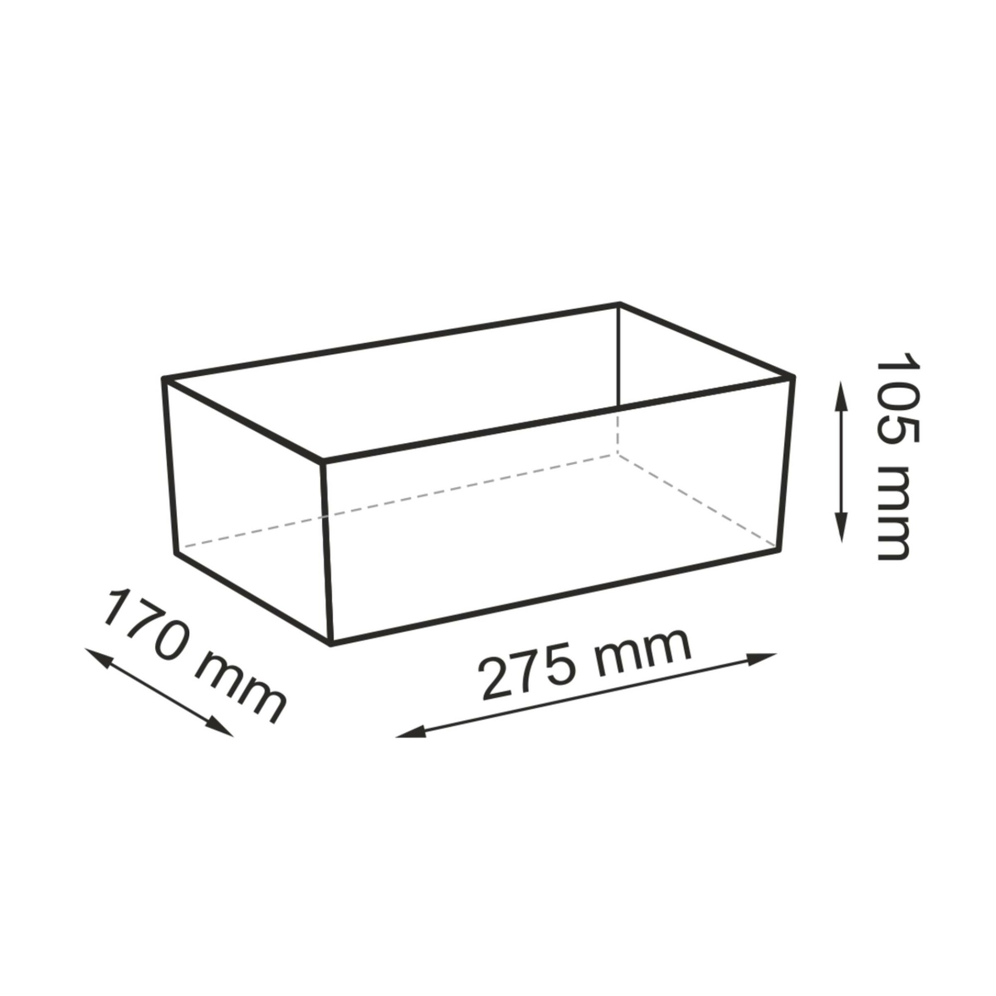 Корзина WasserKRAFT Aula WB-110-S