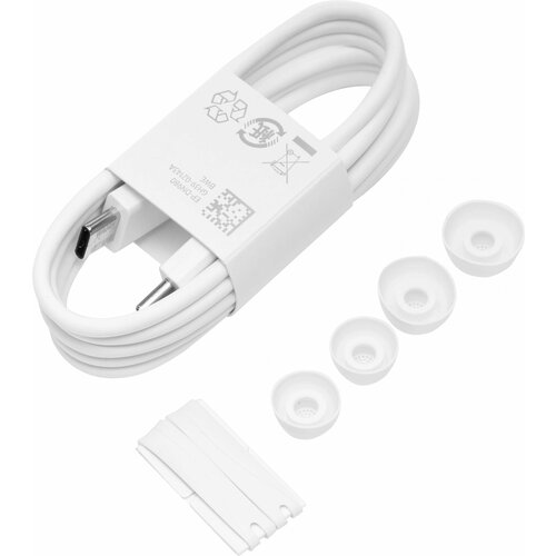 Гарнитура вкладыши Samsung Galaxy Buds FE SM-R400N белый беспроводные bluetooth в ушной раковине SM 10244₽