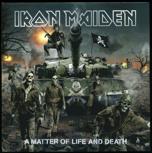 Виниловая пластинка Iron Maiden. A Matter Of Life And Death (2LP, Remastered)