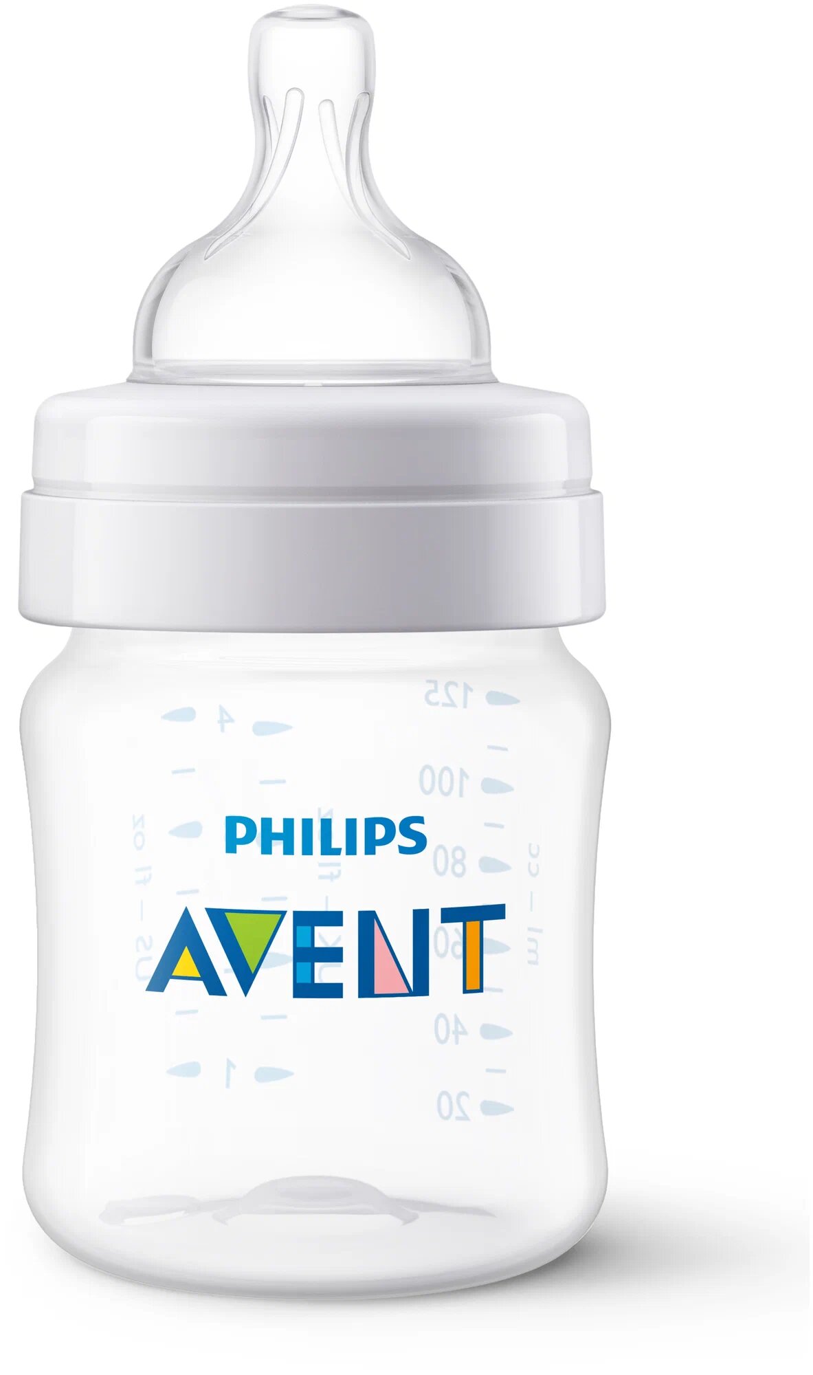 Соска Philips AVENT Anti-colic SCF631/27 силиконовая 0м+, 2 шт.