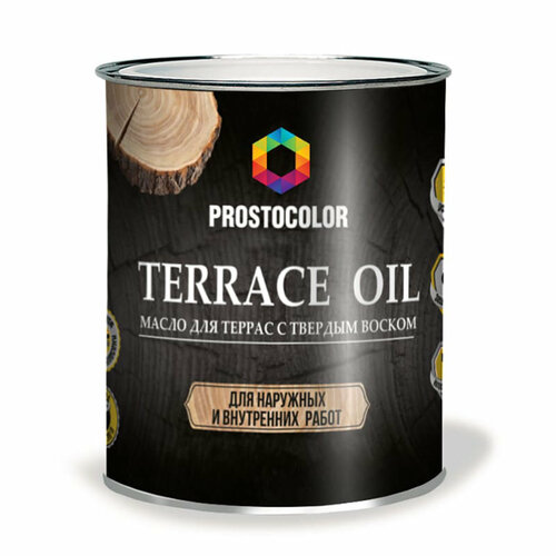 Масло Prostocolor Terrace Oil для террас Дуб 0,75л