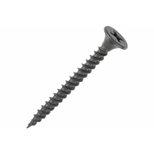 ПрофКрепеж Саморез черный для гипсокартона, 3,5 х 35, 155 шт, 2 уп