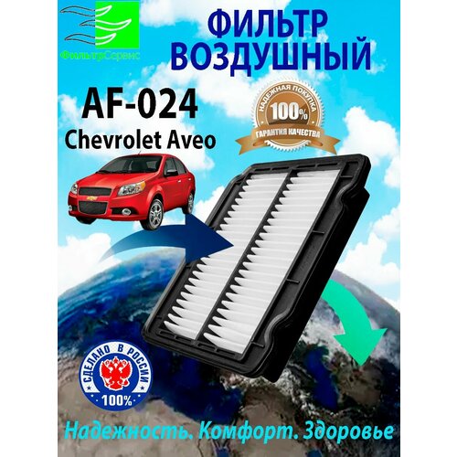 Фильтр воздушный Шевроле (Chevrolet), Дэу (Daewoo), ЗАЗ 96536696