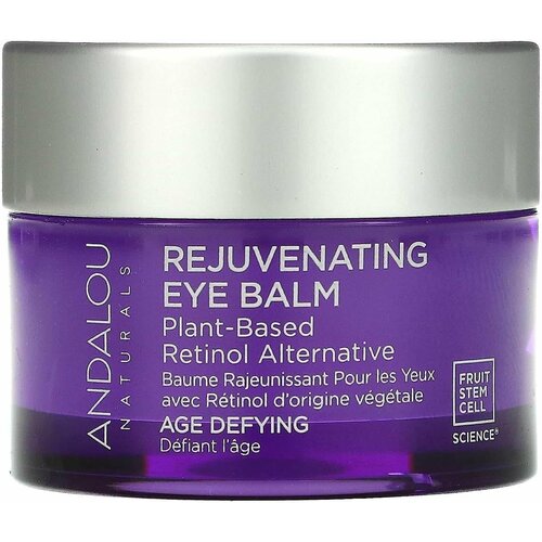 Andalou Naturals омолаживающий бальзам для кожи вокруг глаз растительная альтернатива ретинолу антивозрастной эффект 13 г 4950₽