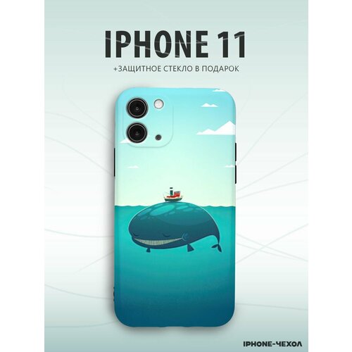 Чехол Iphone 11 кит море