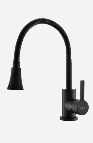 Изображение товара Смеситель для кухни с гибким изливом и насадкой / гарантия 5 лет / коллекция Kitchen