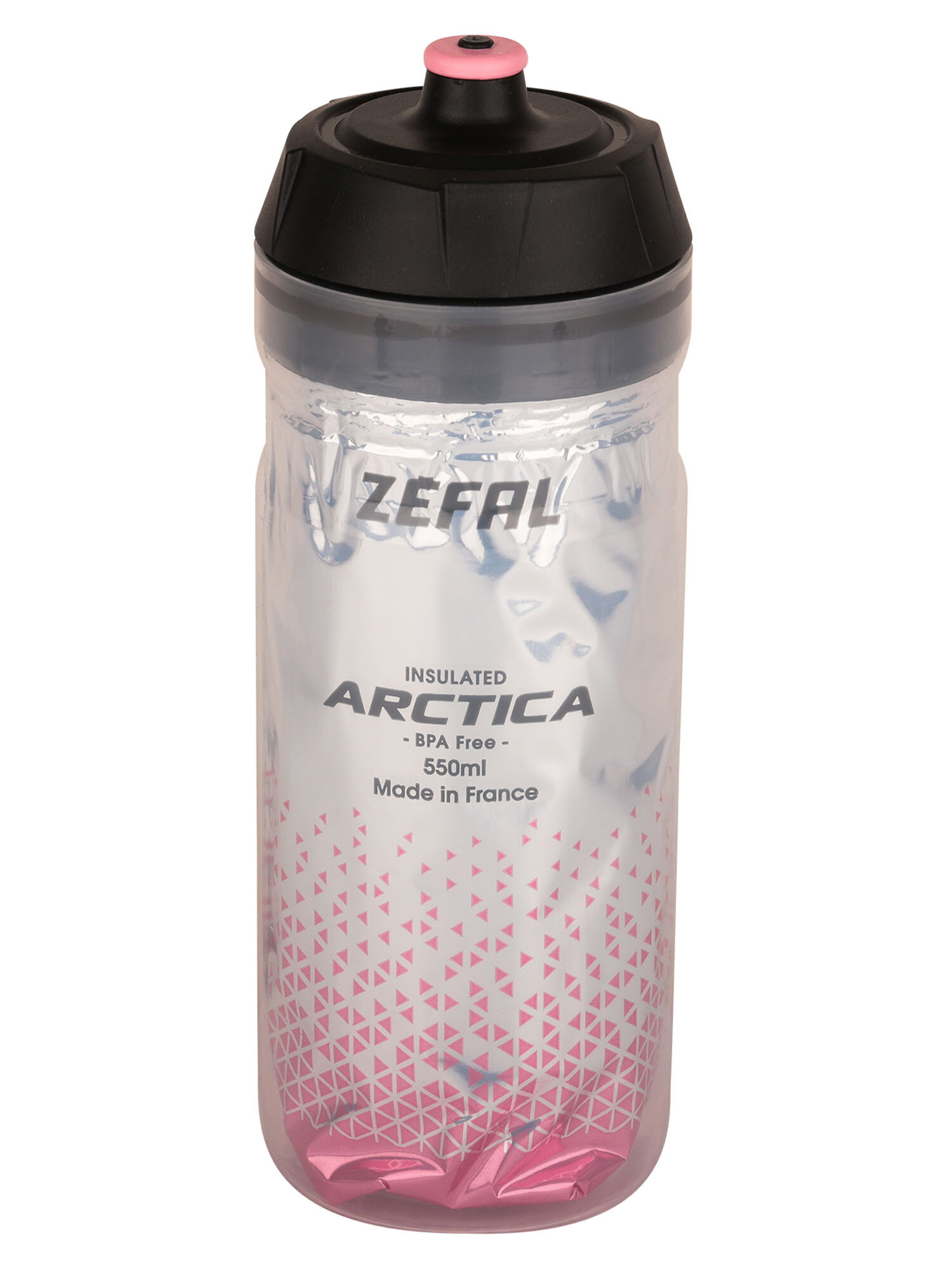 Фляга Zefal Arctica 55 Bottle Silver/Light Pink