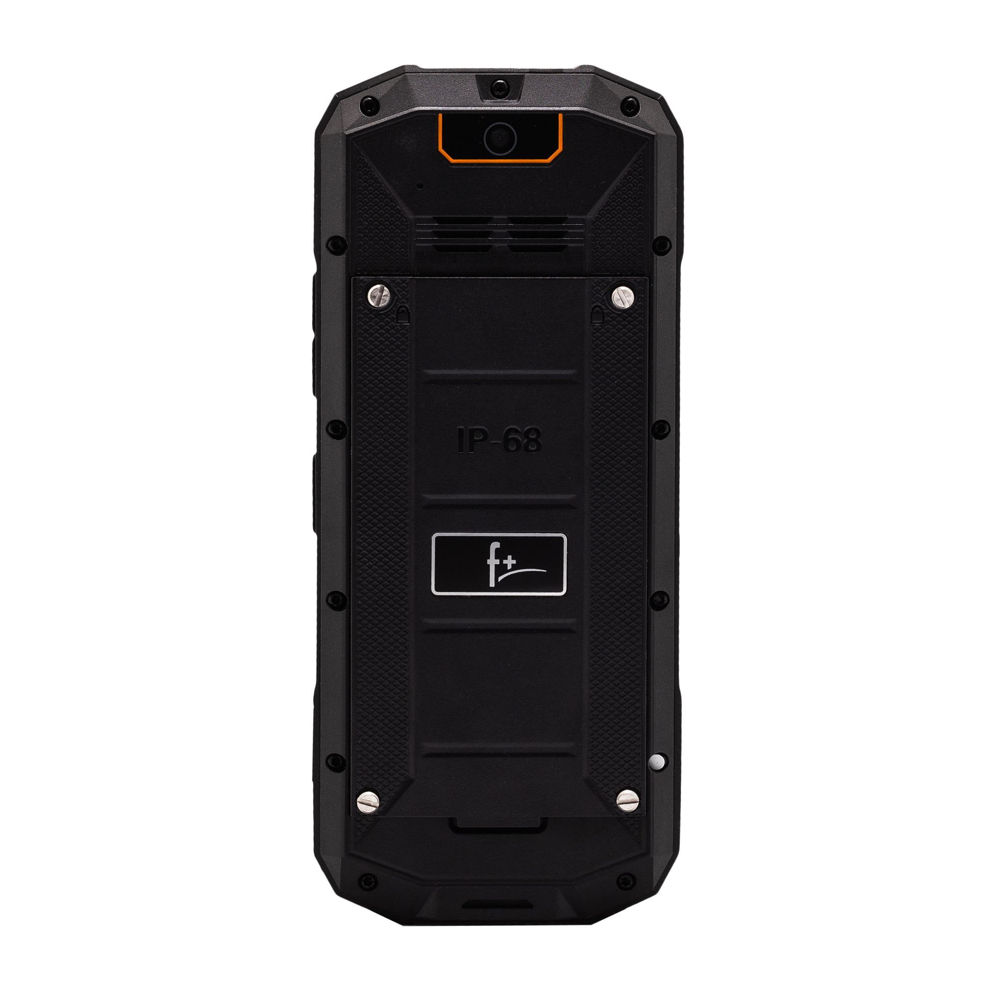 Мобильный телефон F+ R240 Black-orange, 2 Nano SIM, 2G, Type-C