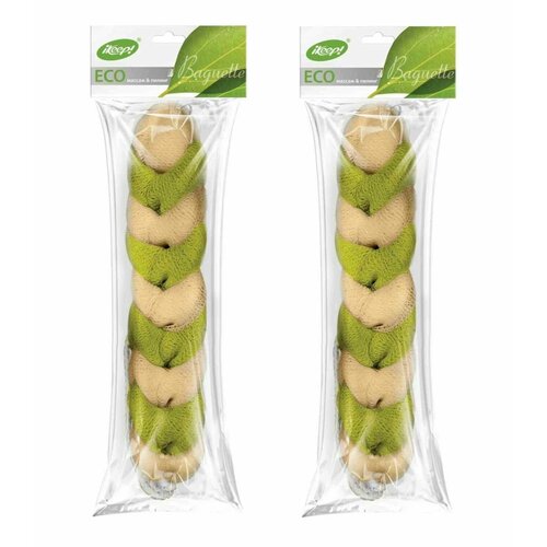 IKeep Мочалка для тела Багет, 2 штуки