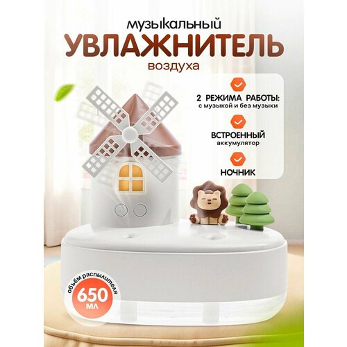 Увлажнитель воздуха с функцией ночника и аромадиффузора 225000₽