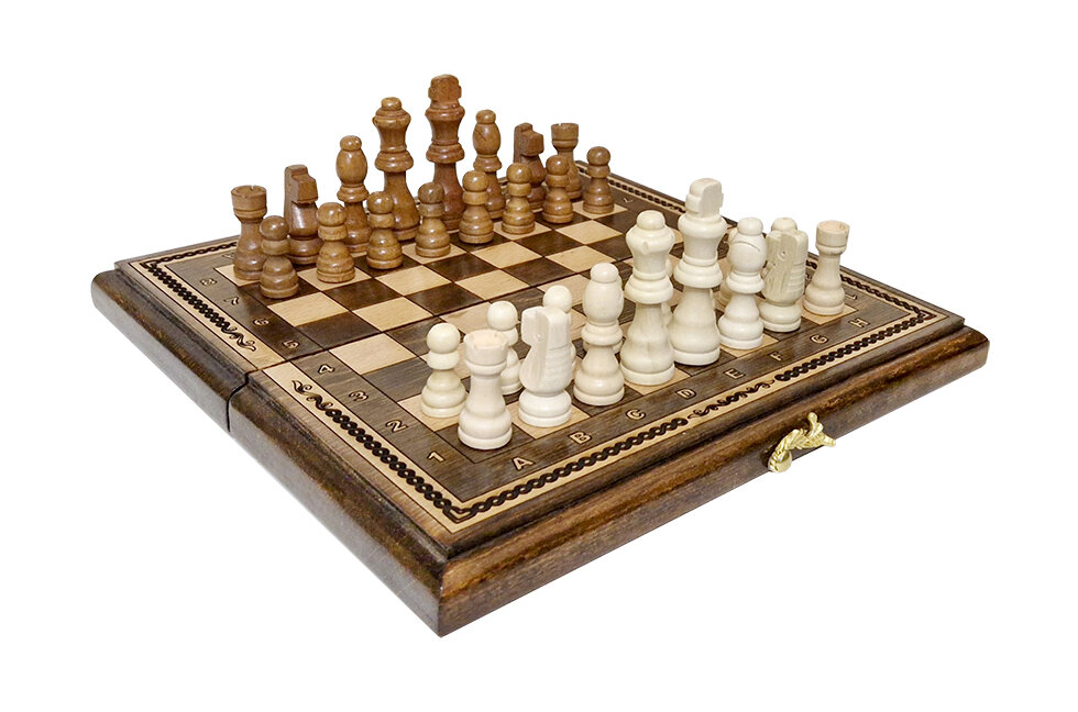 Резные шахматы и нарды Шах и мат