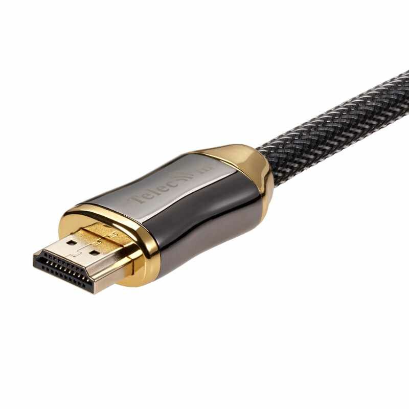 Кабель HDMI 19M/M,ver. 2.1, 8K@60 Hz 3m метал разъемы, нейлоновая оплетка Telecom <TCG300-3M> VCOM Кабель Telecom HDMI (m)/HDMI (m) - 3 м (TCG300-3M) - фото №15