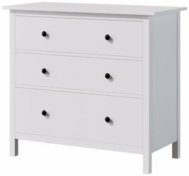 Комод Хемнэс Hemnes/ Кымор, 108х96х50см, 3 ящика, белый