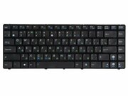 Клавиатура ZeepDeep для ноутбука Asus UL30, K42, X42E, K42J, A42J, UL30VT, UL80A, N43SN, K43, N82, U31, U30, U31SD, U35, K41, U41JF, X44, X44L, UL30A, черная с рамкой, гор. Enter