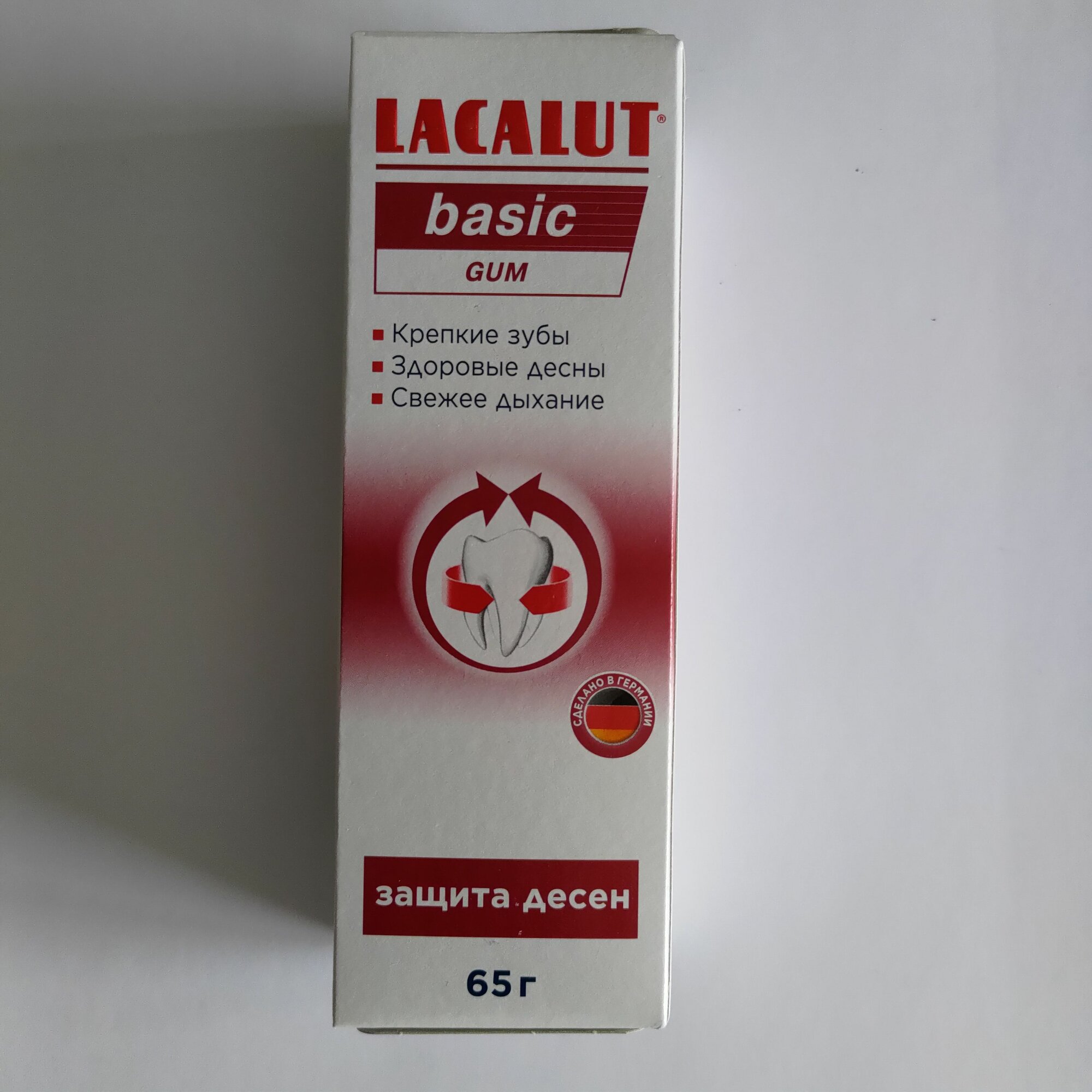 Lacalut Зубная паста Basic Gum для защиты десен, 65 г (Lacalut, ) - фото №19
