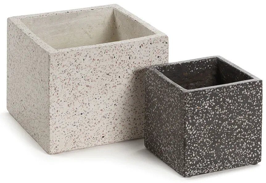 фото Набор La Forma (ех Julia Grup) Набор квадратных кашпо Bransc арт. 072103