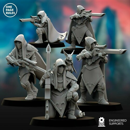 Миниатюра Warhammer Eldar Snipers v2