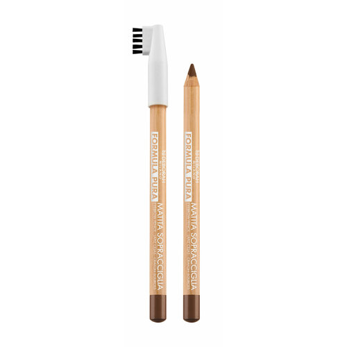 DEBORAH MILANO Карандаш для бровей Formula Pura Organic Eye Pencil, 1,2 г, 01