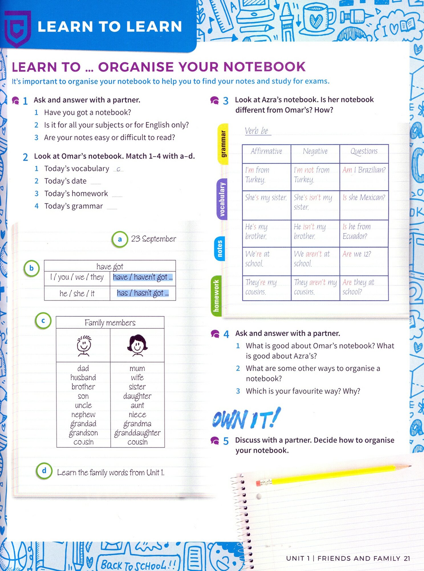 Own It 1 Student's Book + Online Practice Extra - фото №19