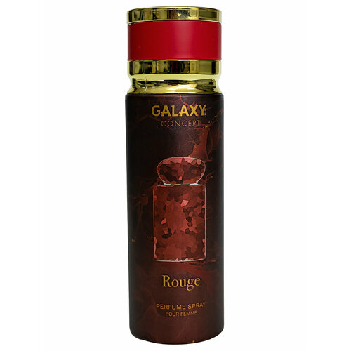 Дезодорант Galaxy Concept Rouge парфюмированный женский 200мл хит продаж брендовые парфюмы для мужчин стеклянная бутылка мужской парфюм с деревянным вкусом стойкий аромат спрей оригинальный джентл