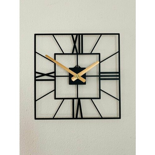 Часы настенные интерьерные квадратные 30 см