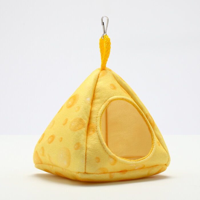 Пижон Подвесной домик-пирамидка "Сыр", 14 х 14 х 14 см