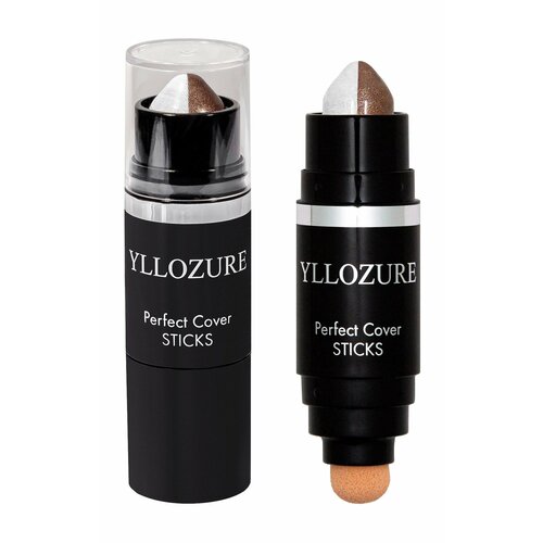 YLLOZURE Стик для макияжа лица Universal Makeup Stick Perfect Shadow Coverage + Contouring, 8 г, 24 бежевый контуринг w7 бронзер и хайлайтер для лица hollywood bronze