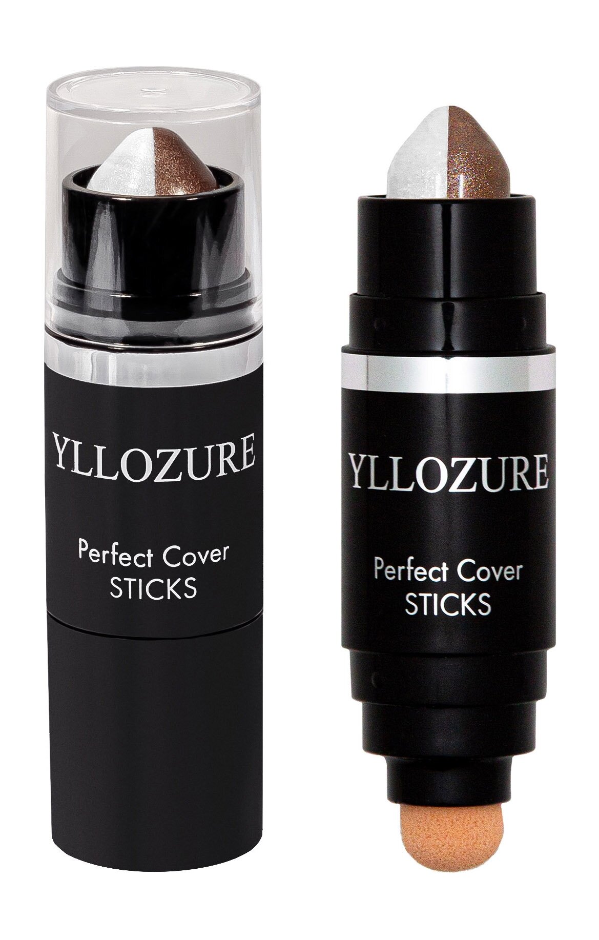 YLLOZURE Стик для макияжа лица Universal Makeup Stick Perfect Shadow Coverage + Contouring, 8 г, 24 бежевый