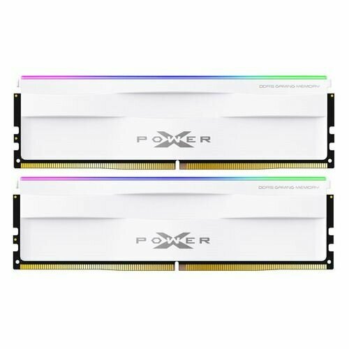 Оперативная память Silicon Power Xpower Zenith SP064GXLWU520FDH DDR5 - 2x 32ГБ 5200МГц DIMM White Ret 2653300₽