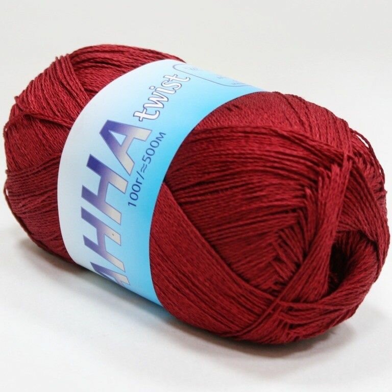 Пряжа Seam Anna Twist 312 Сеам Анна Твист, 100 г, 500 м, 100% египетский мерсеризованный хлопок, 1 моток