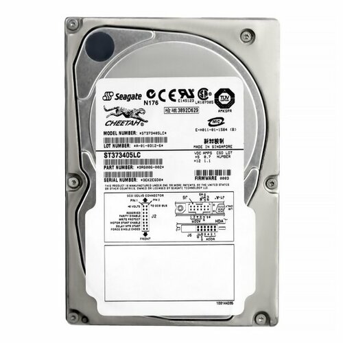 Жесткий диск Seagate 9R6006 73,4Gb U160SCSI 3.5 HDD жесткий диск seagate 9r6006 002 73 4gb u160scsi 3 5 hdd