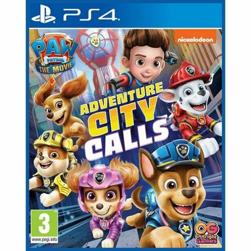 Игра Щенячий патруль: Город Приключений Зовет (PAW Patrol) (PS4, русская версия)