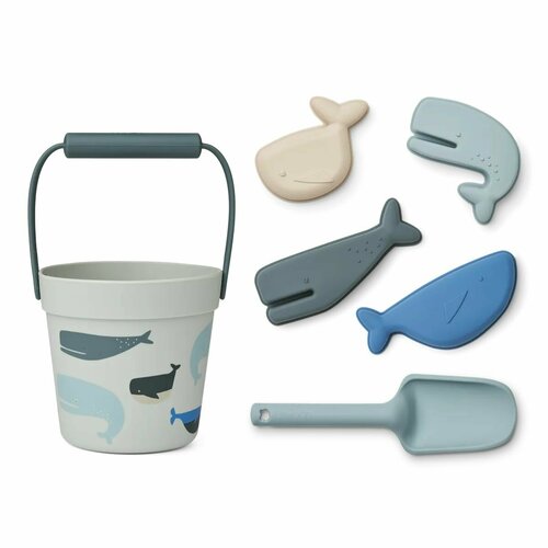 набор игрушек для песочницы силиконовые для детей для пляжа Набор для пляжа и песочницы LIEWOOD