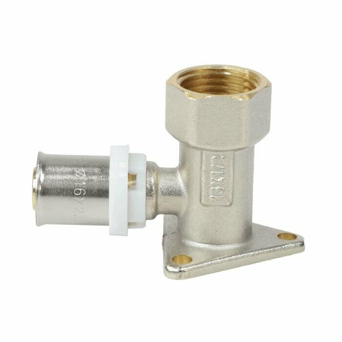 фото Водорозетка МП пресс лат Дн20х1/2" ВР, AQUASFERA 8008-02 (1 шт.)