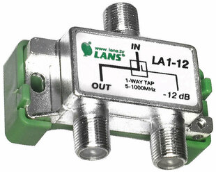 Ответвитель на 1 отвод Lans LA 1-12 (5 - 1000 МГц)