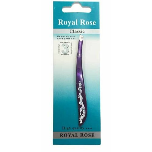 Royal Rose Пинцет профессиональный фигурный 1 шт 384₽