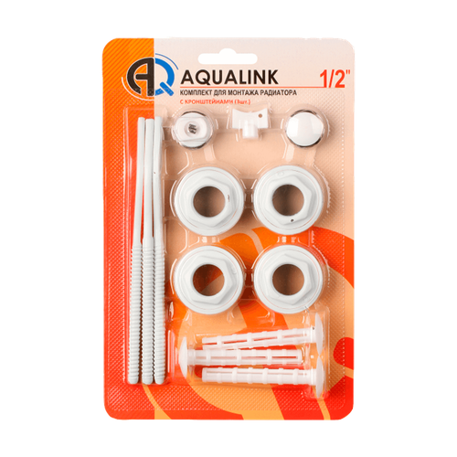 Комплект для радиатора 34 13 элементов 3 кронштейна 1 AQUALINK 1168₽