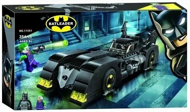 Конструктор "Бэтмобиль: Погоня за Джокером" 354 дет. 11351