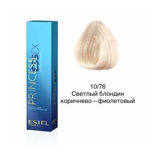 Краска для волос PRINCESS ESSEX 10/76 Светлый блондин коричнево-фиолетовый, 60мл