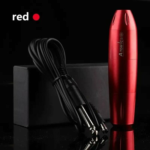 Машинка для тату и татуажа DragoArt Atomic II Red красный