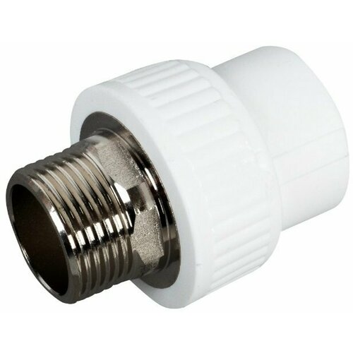 Муфта полипропиленовая комбинированная под ключ наружная резьба PN25 d32х1 1264₽