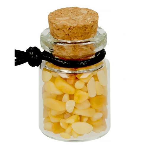 Giftman Оберег с натуральными камнями в баночке Желтый Нефрит 20753 909₽