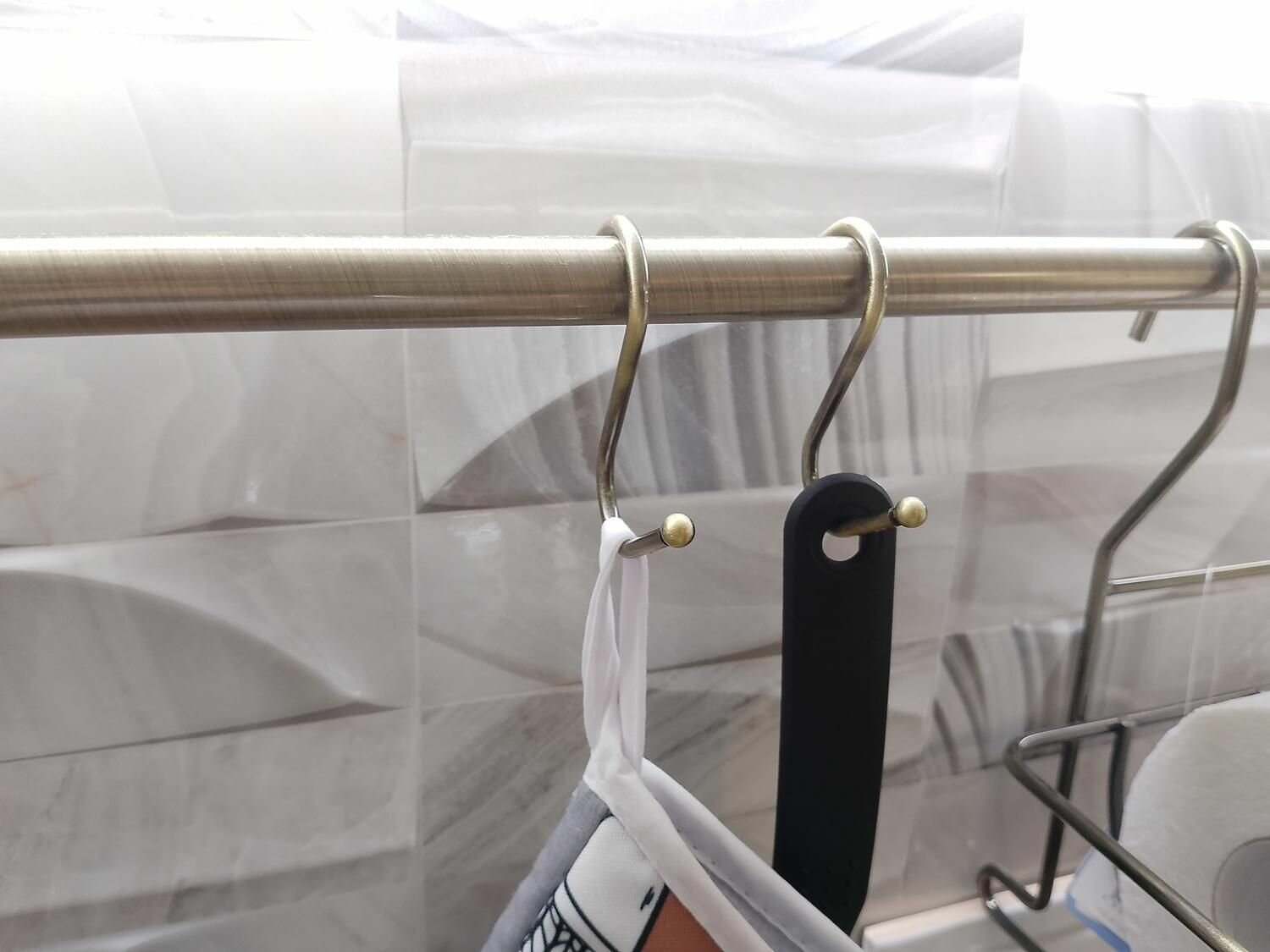 фото Трубы для рейлинга 100 см, 6 шт, бронза