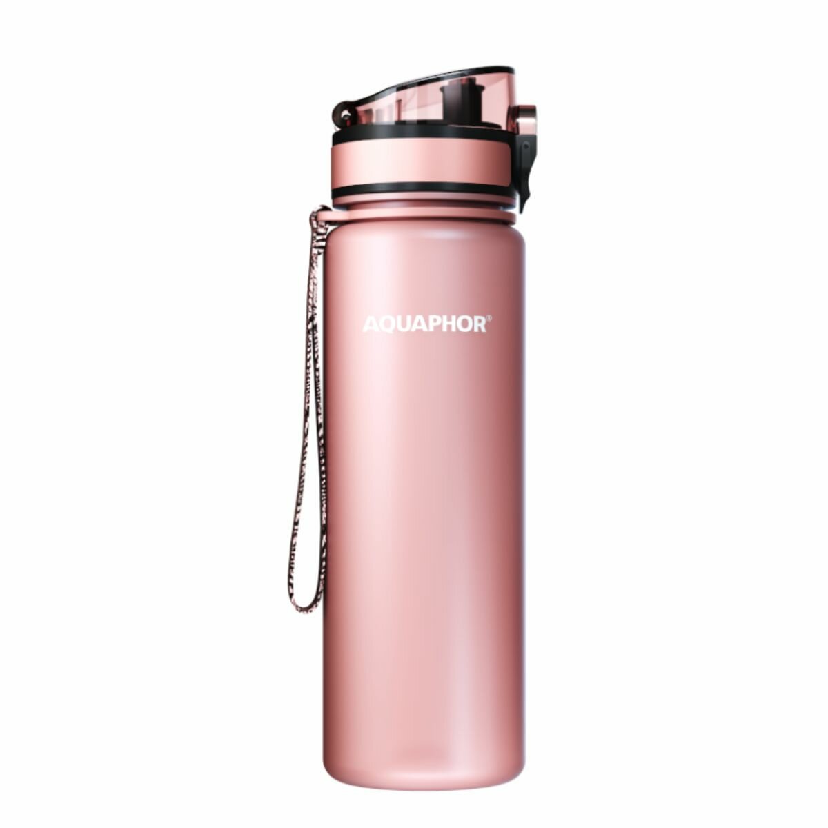 Бутылка-фильтр для воды Аквафор "Сити" 0,5 литра (светло-розовый)