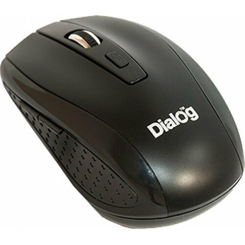 Мышь Беспроводная мышь Dialog MROP-01 (черный) dialog pointer mouse mrop 03u rtl usb 4btn roll беспроводная