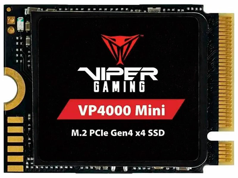 SSD накопитель Patriot Memory M.2 Viper VP4000 Mini 500 Гб PCIe 4.0 (VP4000M500GM23)
